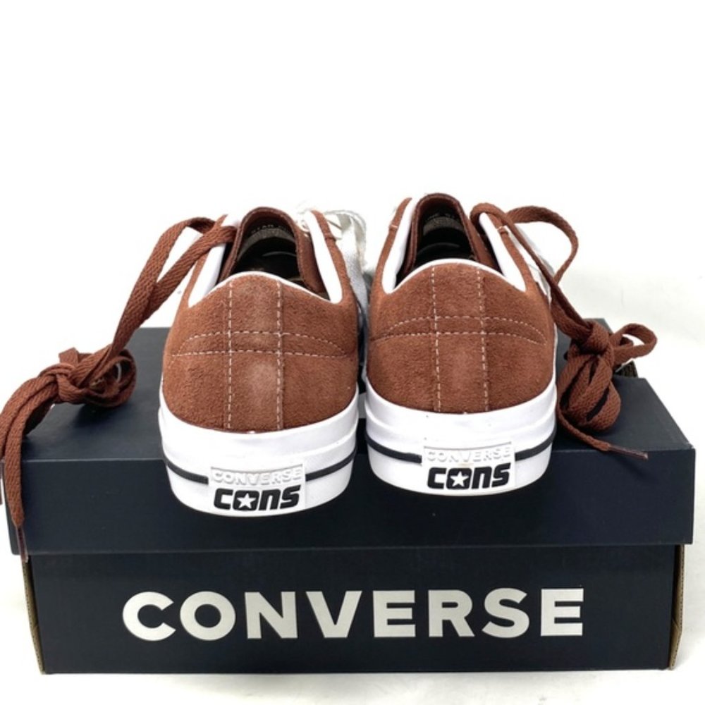 Converse One Star Pro OX Low Sneakers Brown Suede For Men's Casual Shoes A02945C - Picture 7 of 10